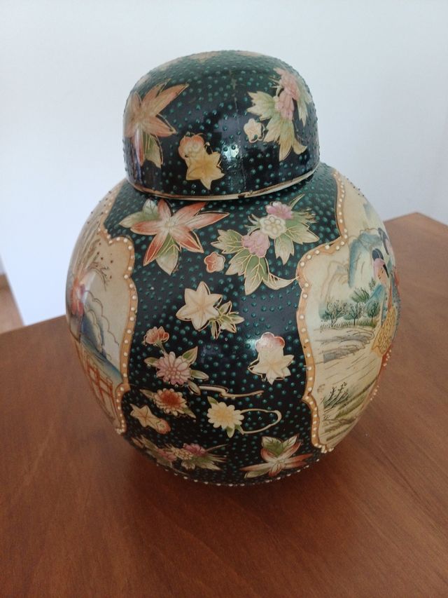 Vaso porcellana orientale Satsuma