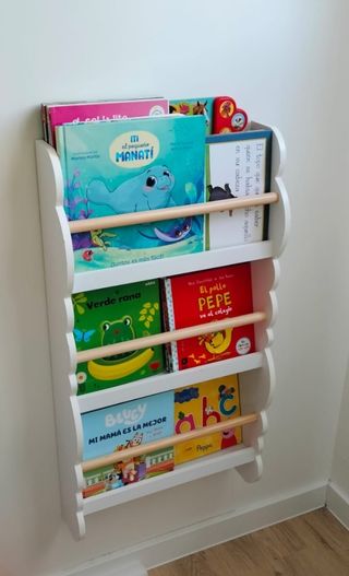 Estantería Infantil Montessori Blanca
