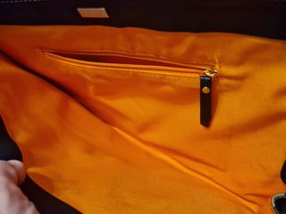Portafolios/Clutch TOUS Negro y Dorado