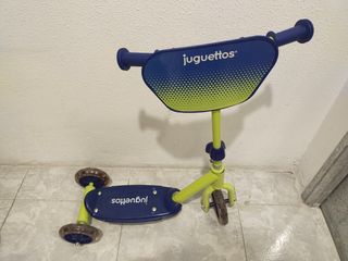 Patinete infantil Juguettos 3 ruedas