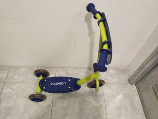 Patinete infantil Juguettos 3 ruedas