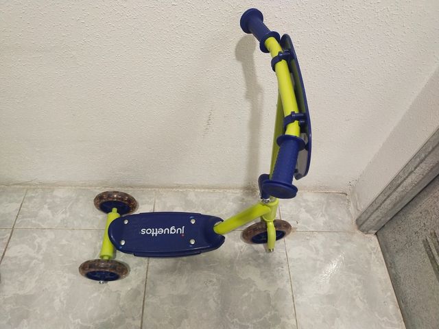 Patinete infantil Juguettos 3 ruedas