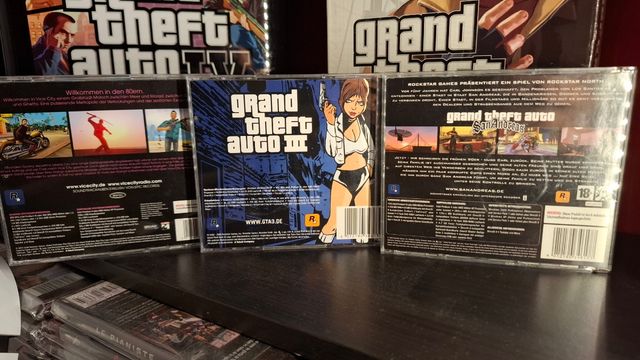 GTA Triple Pack - Edição Big Box - CD Raro