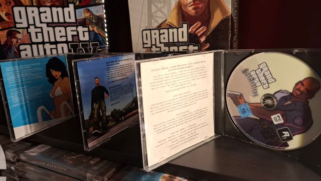 GTA Triple Pack - Edição Big Box - CD Raro