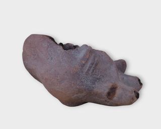 Lámpara Terracota Africana Antigua