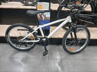 Bicicleta niños 20 Pulgadas MTB Rockrider ST 120 Blanco