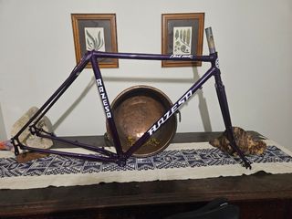 Cuadro y horquilla gravel acero T52