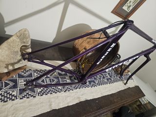 Cuadro y horquilla gravel acero T52