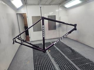 Cuadro y horquilla gravel acero T52