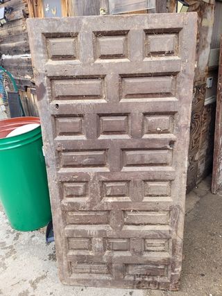 Puerta antigua de madera