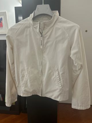 Giubbino Woolrich bianco anni 12