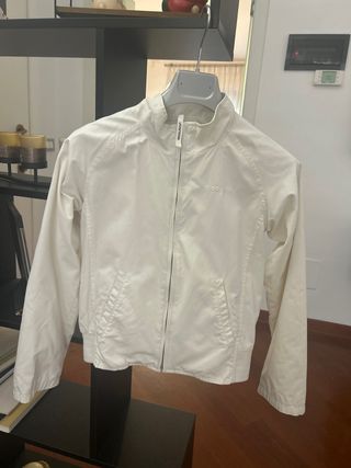 Giubbino Woolrich bianco anni 12