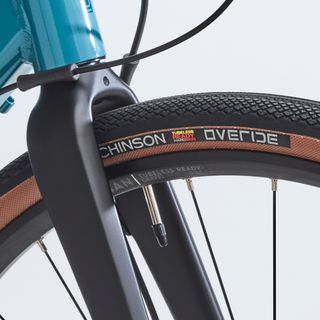 Bicicleta de gravel mujer aluminio monoplato Triban Grvl