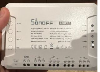 Sonoff 4CHPRO R3 Módulo Domótica Wi-Fi + RF