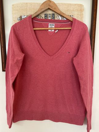 Jersey Tommy Hilfiger Rojo Talla M
