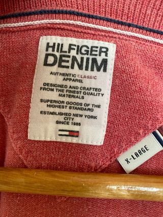 Jersey Tommy Hilfiger Rojo Talla M