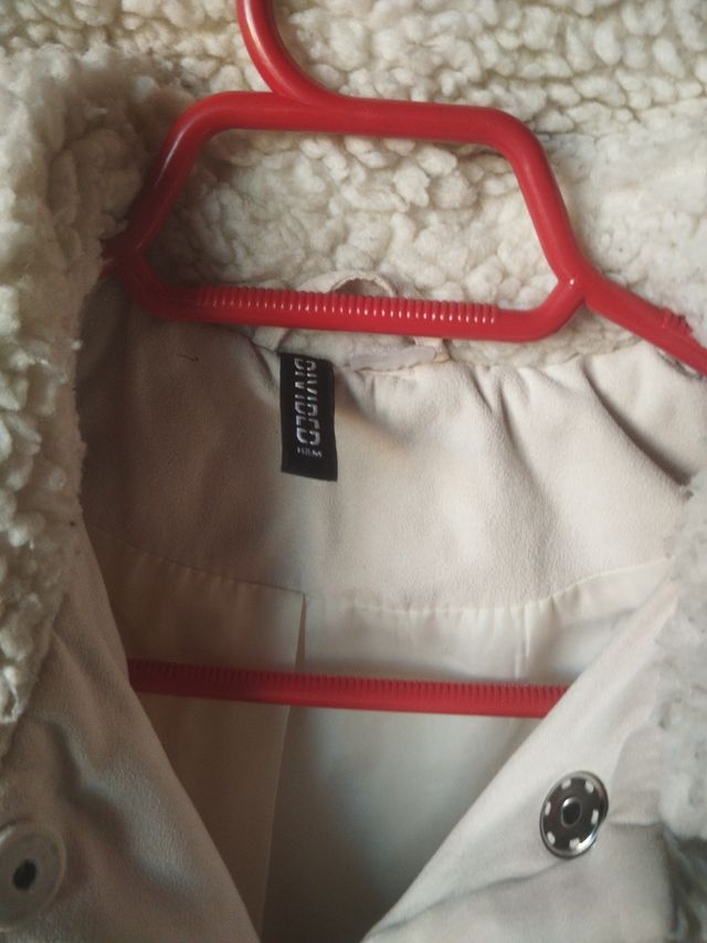 Abrigo beige borreguillo