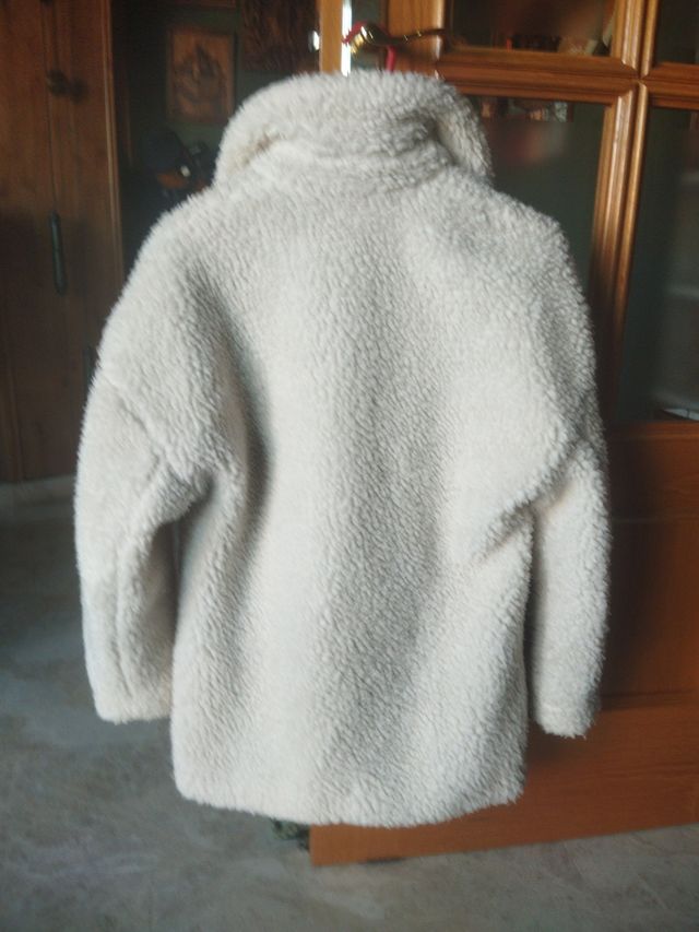 Abrigo beige borreguillo