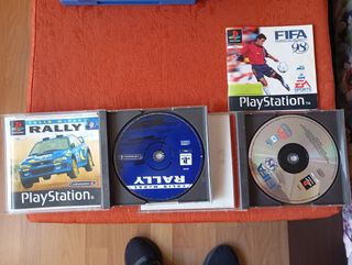 2 Juegos PlayStation 1: Colin McRae Rally y FIFA98