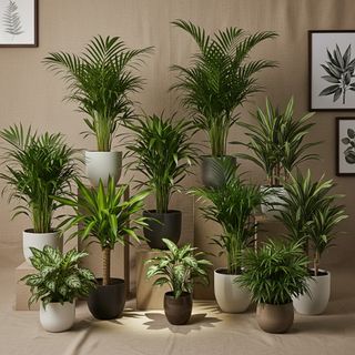 Plantas de interior y exterior variadas