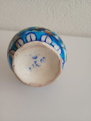 Piccolo Vaso Ceramica Dipinta Antica