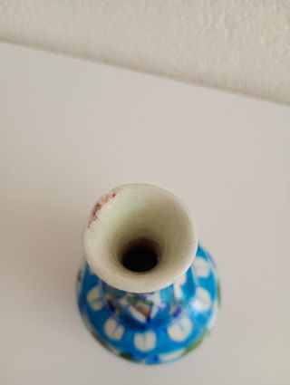 Piccolo Vaso Ceramica Dipinta Antica