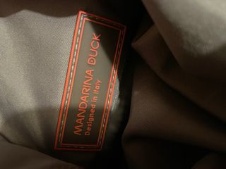 Zaino Mandarina Duck grigio arancione