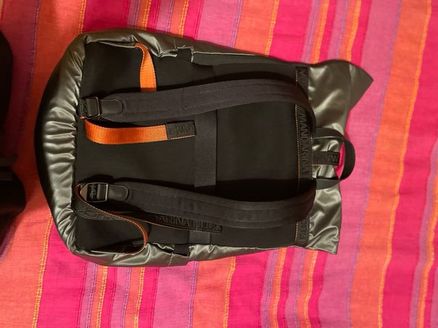 Zaino Mandarina Duck grigio arancione