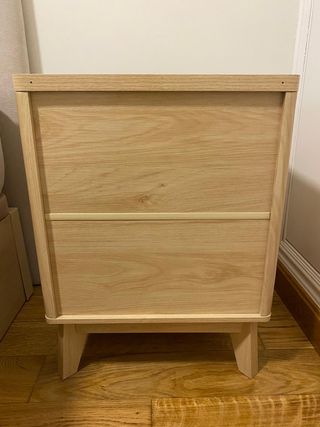 2 Mesitas de noche en madera NUEVAS