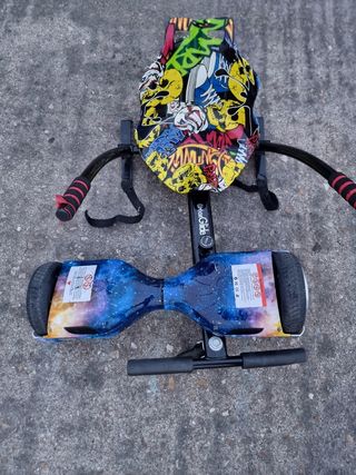 Patinete Hoverboard con asiento