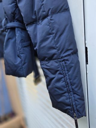 Chaqueta de plumas azul mujer