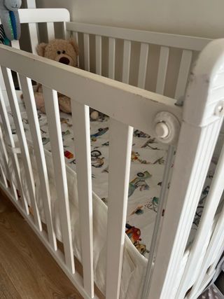 Cuna marca micuna blanca