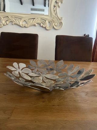 Adornos de acero para mesa