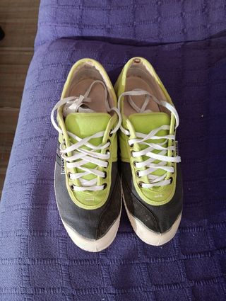 Zapatillas Kawasaki Talla 42 Negro/Verde