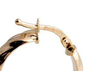 argollas oro 18k
