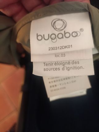 Capota ventilada Bugaboo Camaleón