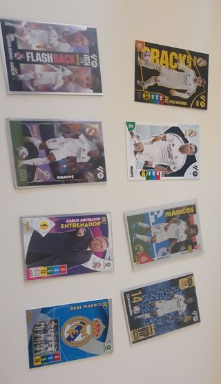 Cartas Panini Real Madrid