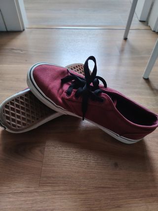 Zapatillas Vans Rojas