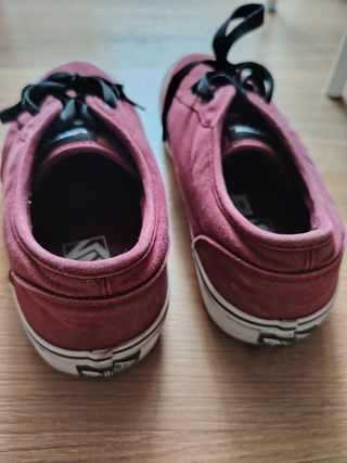 Zapatillas Vans Rojas