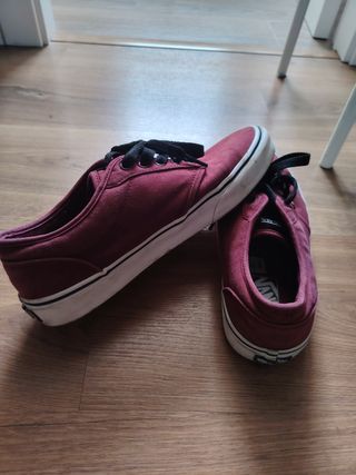 Zapatillas Vans Rojas