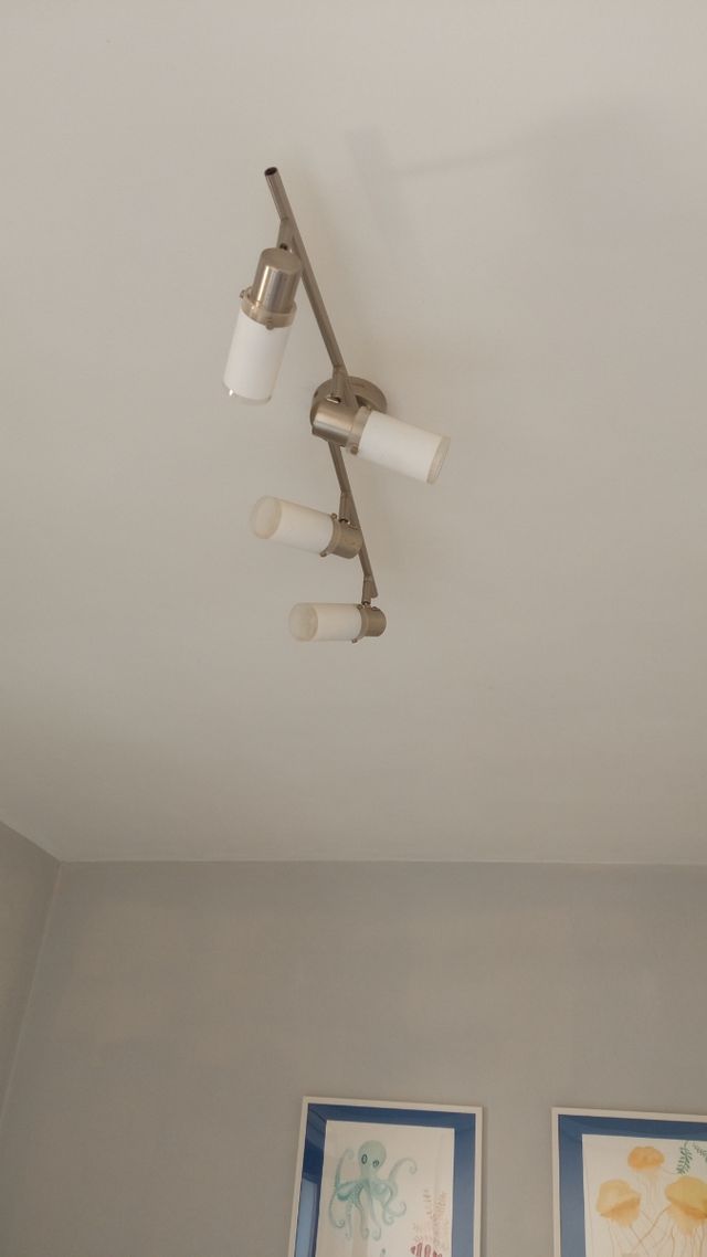 Lámpara de techo focos orientables