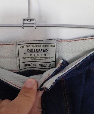 Pull&Bear Pantalones Vaqueros con Tirantes