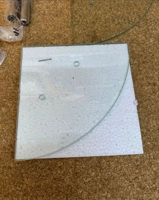 Estante de baño de Vidrio