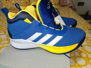 Zapatillas Adidas Azul y Amarillo