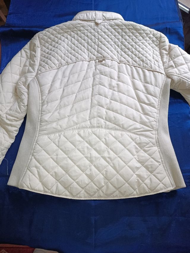 Chaqueta acolchada Zara blanca