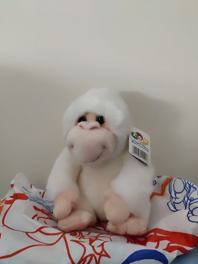 Peluche Copito de Nieve Zoo Barcelona