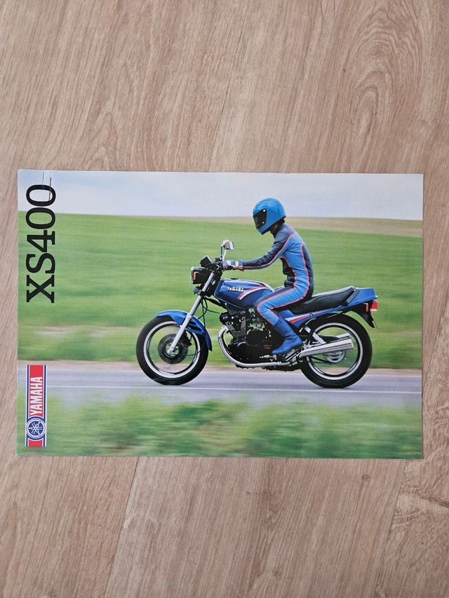 Hoja Publicitaria Yamaha XS400