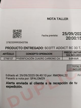SCOTT ADDICT RC 30 TALLA XS