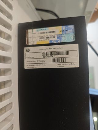 HP Elite 8300 SFF i5 - 8GB RAM / 500GB HDD