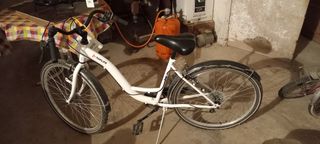 Bicicleta TOPLIFE adulto blanca